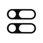 2Pcs For Honor Magic8 Pro Air 5G Full Coverage Camera Lens Protector Silk Printing Tempered Glass Lens Film 3D Arc Edge