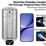 IMAK Tempered Glass For Xiaomi Redmi Turbo 5 Max 5G  /  Poco X8 Pro Max 5G Full Screen Protector Full Glue Film with Dust-free Installation Tool (Fingerprint Unlock)