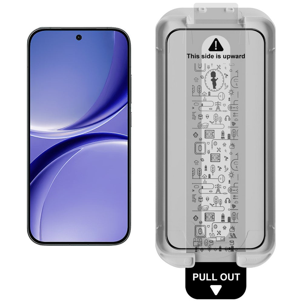 IMAK 3Pcs Tempered Glass For Xiaomi Redmi Turbo 5 Max 5G  /  Poco X8 Pro Max 5G Full Screen Protector Full Glue Film with Dust-free Installation Tool (Fingerprint Unlock)