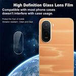IMAK For Xiaomi Redmi A7 Pro 4G (171.56mm)// Poco C81 4G / Poco C9E 4G Camera Lens Protector Slim Tempered Glass Full Coverage Lens Film
