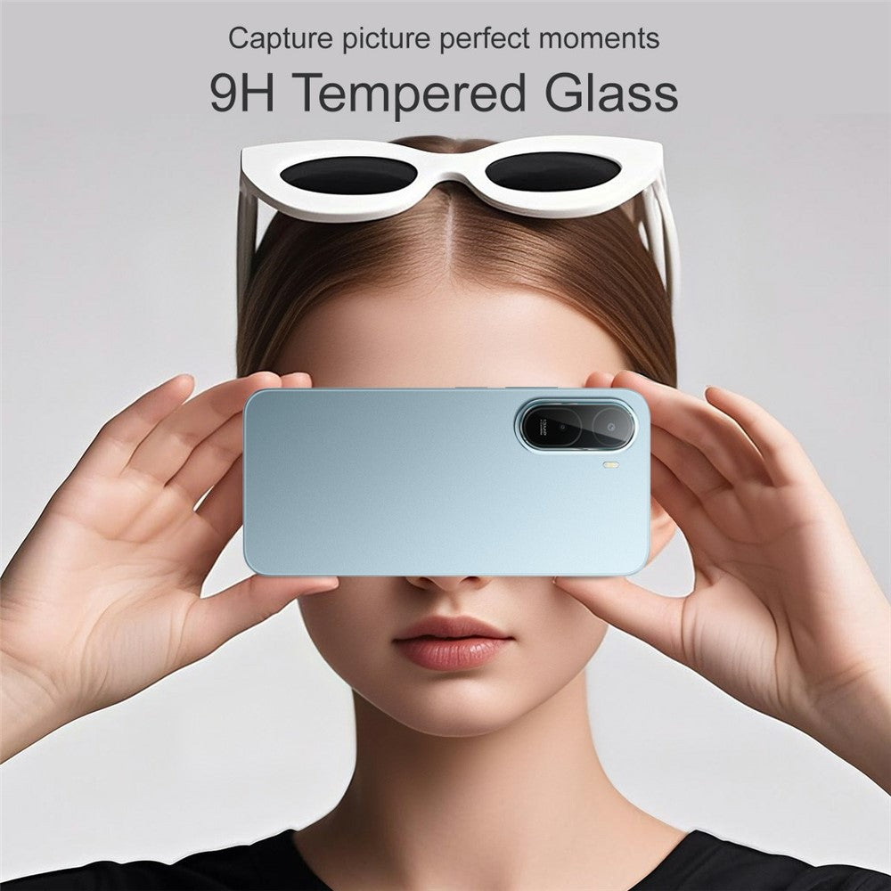 IMAK For Xiaomi Redmi A7 Pro 4G (171.56mm)// Poco C81 4G / Poco C9E 4G Camera Lens Protector Slim Tempered Glass Full Coverage Lens Film