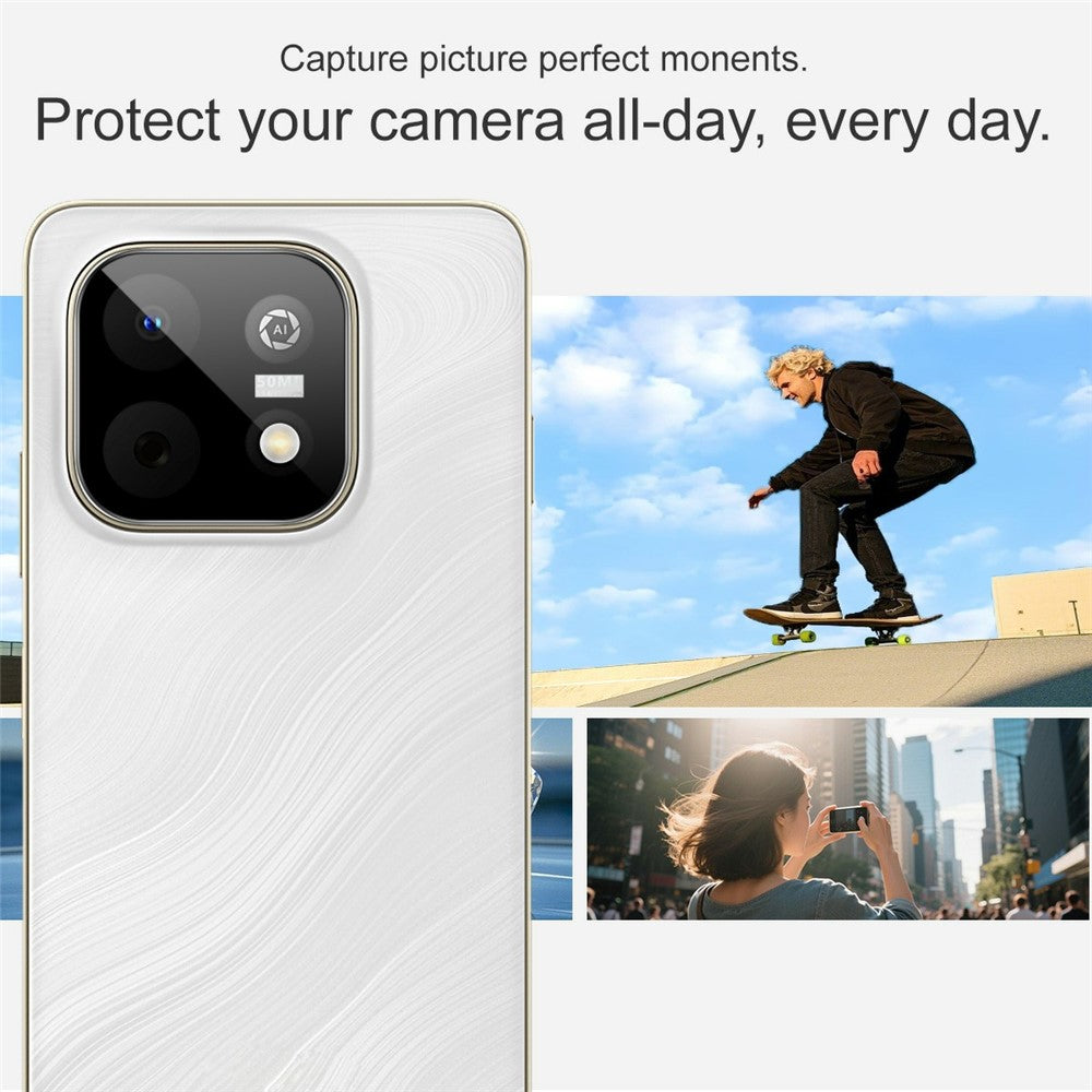 IMAK For Huawei Enjoy 90 Plus Camera Lens Protector Tempered Glass HD Clear Full Cover Lens Film