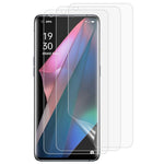 3Pcs For Oppo Find X3 / X3 Pro Sensitive Touch Soft PET No Bubble Anti-fingerprint Ultra-slim Screen Protector Film