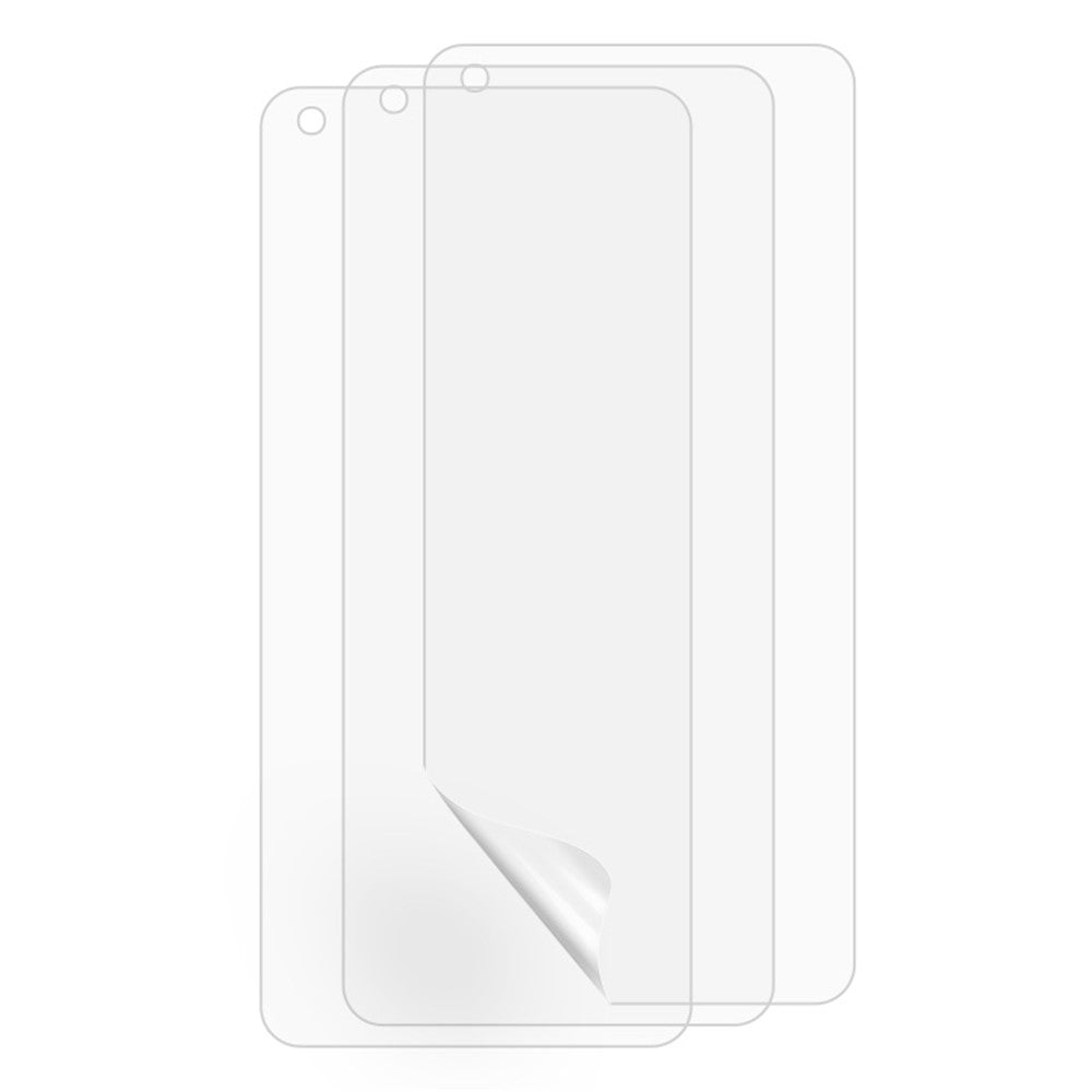 3 stk. Til Oppo Find X3 / X3 Pro følsom touch blød PET ingen boble anti-fingeraftryk ultratynd skærmbeskyttelsesfilm