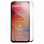 RURIHAI För Xiaomi Redmi 15a 5G Skärmskydd Hög Aluminium-Silikon Glas mobilskärmfilm