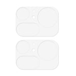 2Pcs For Nothing Phone (4a) Pro Full Coverage Camera Lens Protector 3D Arc Edge Anti-Scratch Tempered Glass Lens Film