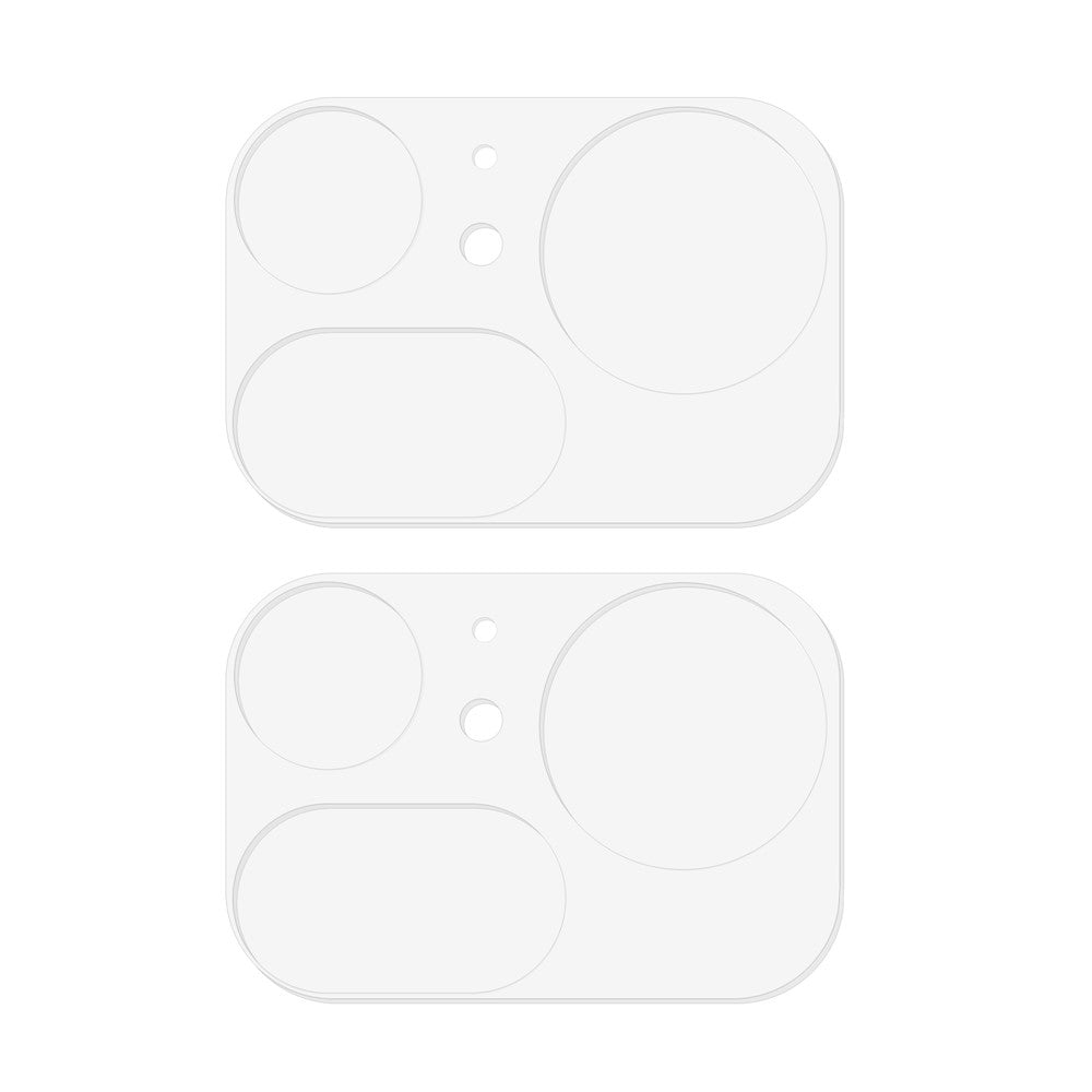 2Pcs For Nothing Phone (4a) Pro Full Coverage Camera Lens Protector 3D Arc Edge Anti-Scratch Tempered Glass Lens Film