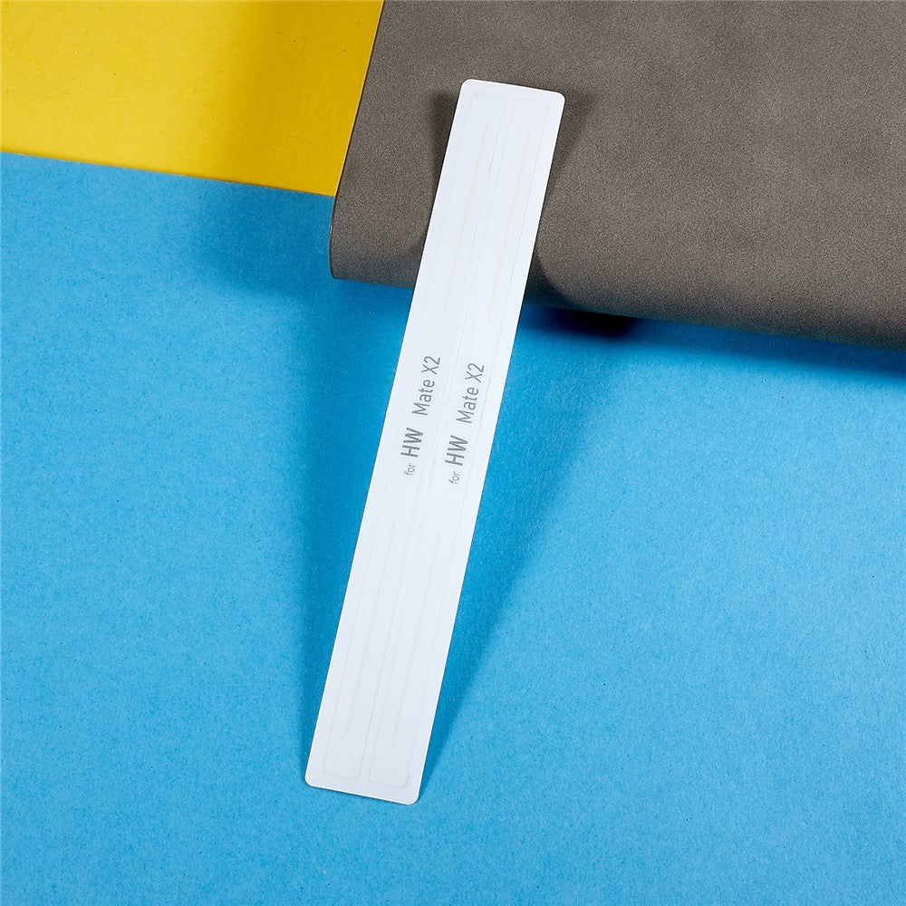 RURIHAI 2Pcs / Set Crystal Clear Side Sticker for Huawei Mate X2 5G Frame Protective Film 0.1mm Ultra-Thin Full Glue Side Stickers