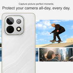 IMAK For Huawei Enjoy 90 Plus Camera Lens Protector Slim Tempered Glass Full Coverage Lens Film