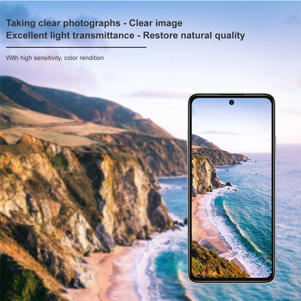 IMAK For Huawei Enjoy 90 Plus Camera Lens Protector Slim Tempered Glass Full Coverage Lens Film