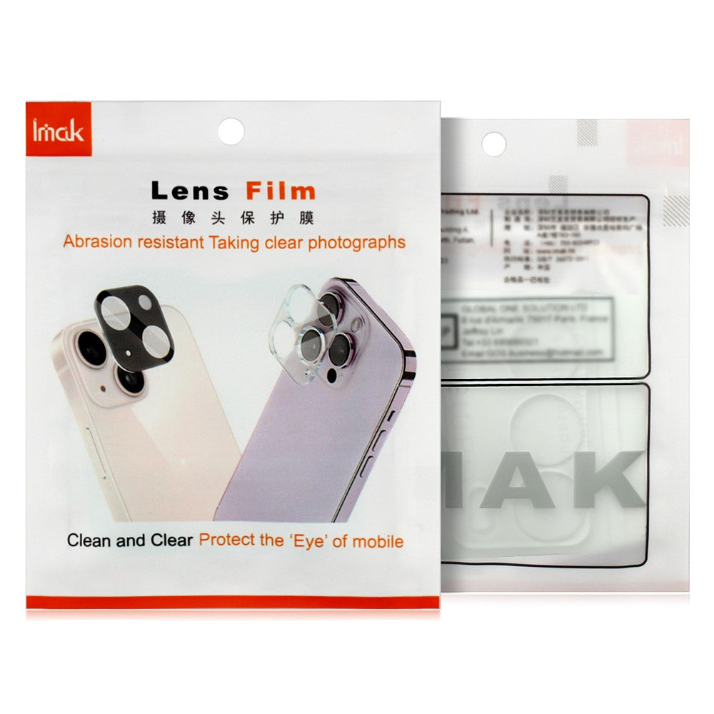 IMAK For Huawei Enjoy 90 Plus Camera Lens Protector Slim Tempered Glass Full Coverage Lens Film