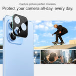 IMAK For Honor X8d 4G Tempered Glass Full Cover Lens Film + Acrylic Cap