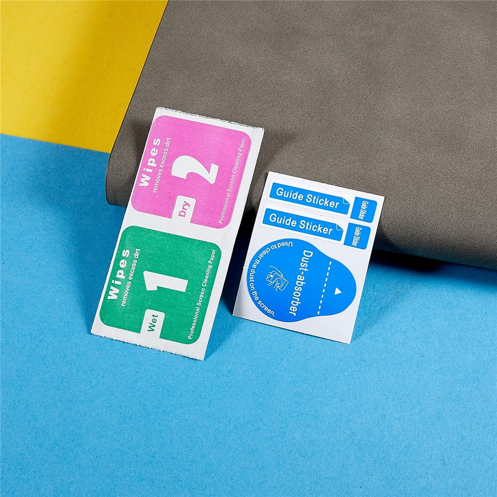 RURIHAI 2Pcs  /  Set For Oppo Find N 0.1mm Ultra-Thin Crystal Clear Side Sticker Frame Protective Film Full Glue Side Stickers