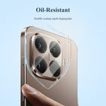 LEREACH 2 st. kameralinsskydd för Xiaomi 15T Pro, 0,3 mm ultratunn heltäckande film av härdat glas