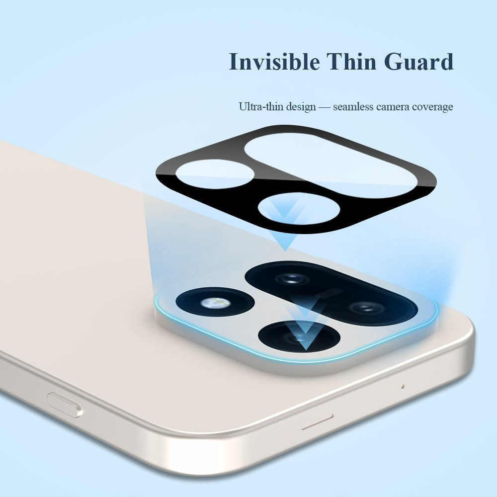 LEREACH For OnePlus 15 5G Camera Lens Protector Full Cover High Aluminium-silicon Glass Lens Film with Auto-Align Installation Frame