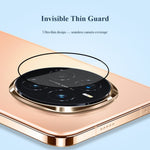 LEREACH 2Pcs for Honor Magic7 5G Camera Lens Protector Tempered Glass Diamond Shield Auto-Align Invisible Thin Film