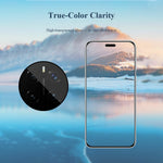 LEREACH 2Pcs for Honor Magic7 5G Camera Lens Protector Tempered Glass Diamond Shield Auto-Align Invisible Thin Film