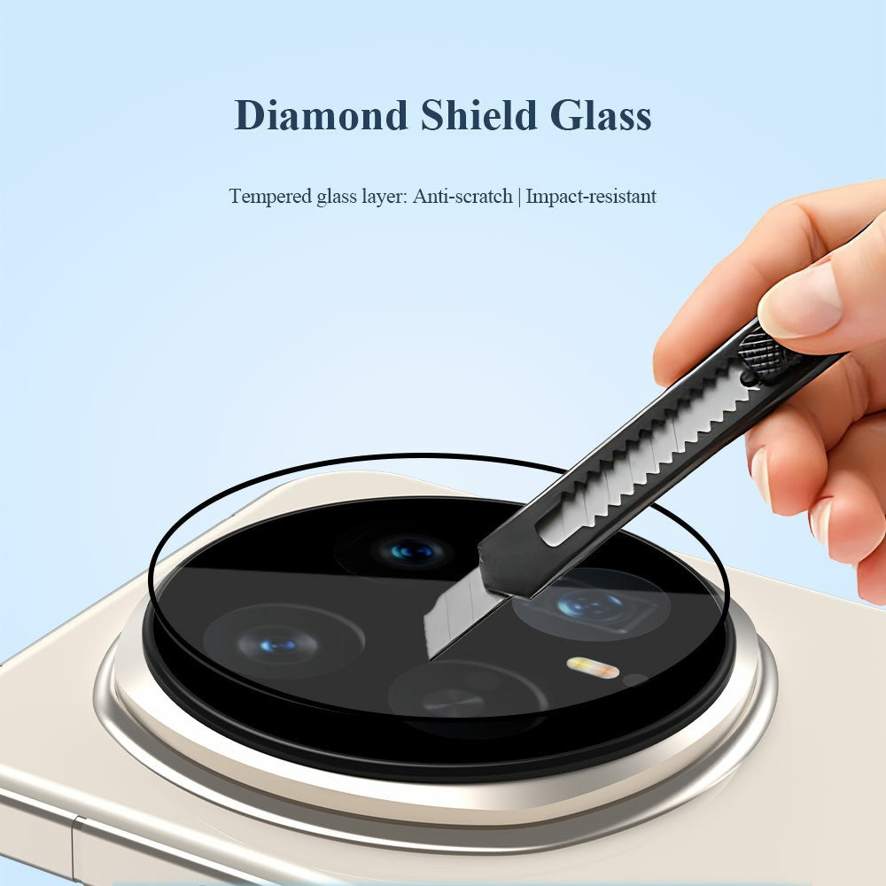 LEREACH 2Pcs for Honor Magic8 5G Camera Lens Protector Tempered Glass Smart-Fit Auto-Align Film