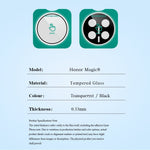 LEREACH 2Pcs for Honor Magic8 5G Camera Lens Protector Tempered Glass Smart-Fit Auto-Align Film