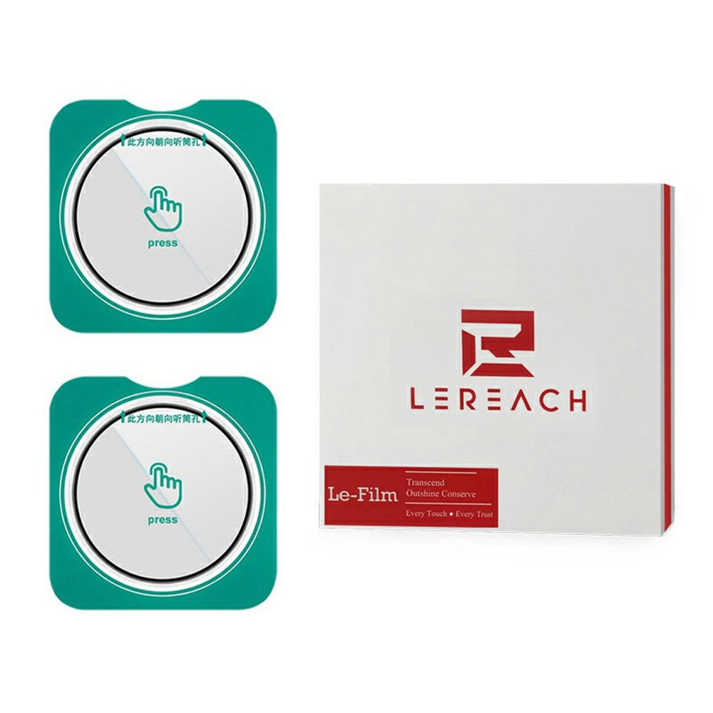 LEREACH 2Pcs for Honor Magic8 Pro 5G Camera Lens Protector Smart-Fit Auto-Align Tempered Glass Film