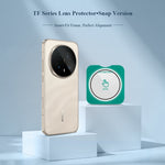 LEREACH 2Pcs for Honor Magic8 Pro 5G Camera Lens Protector Smart-Fit Auto-Align Tempered Glass Film