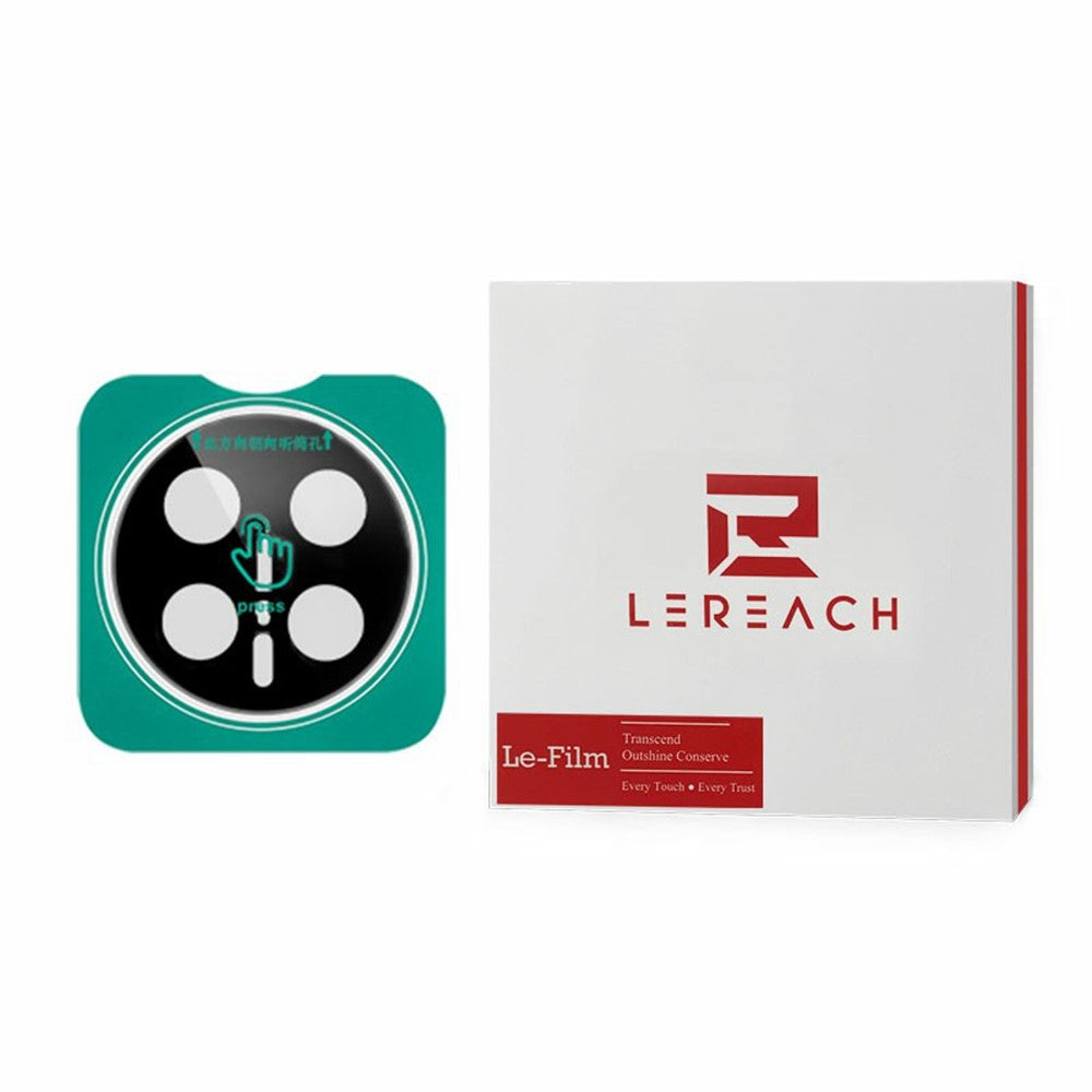 LEREACH For Honor Magic8 Pro 5G Camera Lens Protector Full Cover High Aluminium-silicon Glass Lens Film with Auto-Align Installation Frame