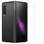 RURIHAI 2 st/set för Samsung Galaxy Z Fold 5G sidoklistermärken ramskyddsfilm 0,1 mm ultratunna kristallklara heltäckande sidoklistermärken