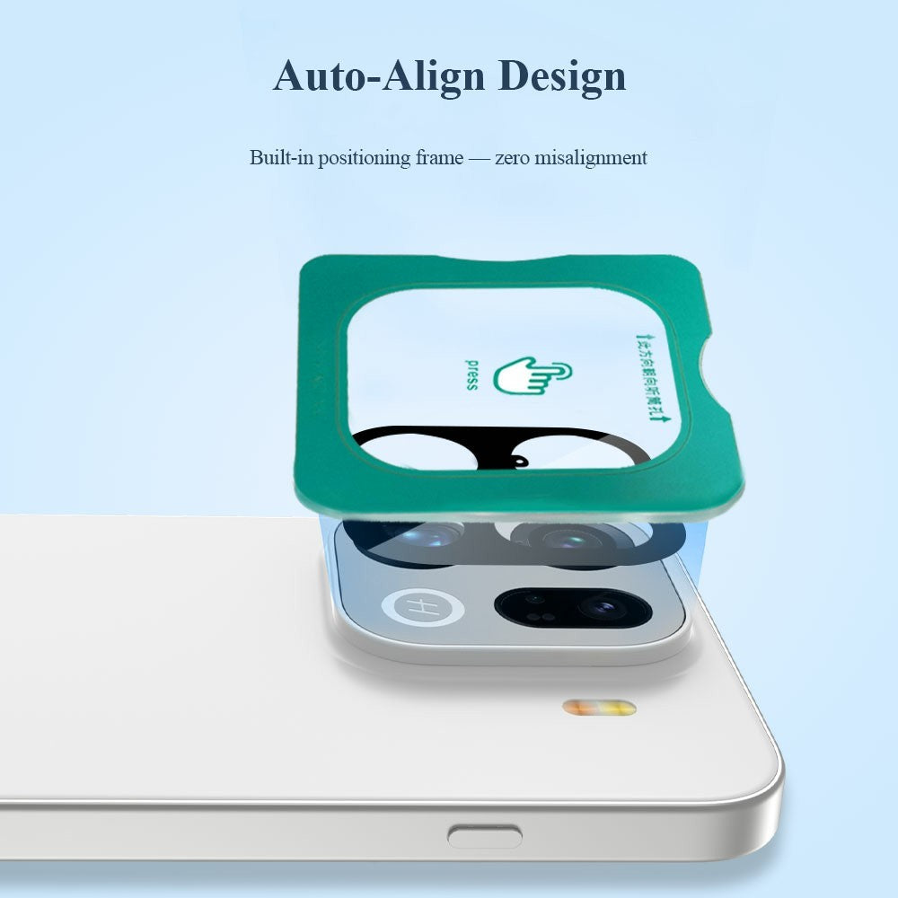 LEREACH 2 kameralinsskydd för Oppo Find X9 Pro 5G, heltäckande linsfilm i höghållfast aluminium-kiselglas med självjusterande installationsram