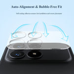 LEREACH for Xiaomi Poco F8 Pro 5G / Redmi K90 5G Camera Lens Protector 3D Full Coverage Tempered Glass Acrylic One-Piece Lens Film