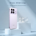 LEREACH 2 st för Xiaomi Poco F8 Pro 5G / Redmi K90 5G kameralinsskydd 3D heltäckande härdat glas akryl linsfilm i ett stycke