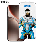 For Oppo Find X9 Pro 5G 10Pcs High Definition Tempered Glass Anti-fingerprint Anti-static Electroplating Full Screen Protector
