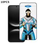 For Huawei nova 14 5G 10Pcs High Definition Tempered Glass Anti-fingerprint Anti-static Electroplating Full Screen Protector
