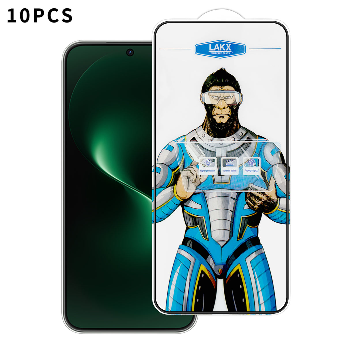 For Huawei nova 15 5G 10Pcs High Definition Tempered Glass Anti-fingerprint Anti-static Electroplating Full Screen Protector