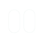 2Pcs / Set Clear Camera Lens Protector for Oppo A1 Pro 5G / Reno8 T 5G / A98 5G / F23 5G , Scratch-resistant Tempered Glass 2.5D Arc Edge Back Camera Lens Cover Film
