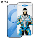 For Xiaomi Poco F8 Ultra / Xiaomi Redmi K90 Pro Max 5G 10Pcs High Definition Tempered Glass Anti-fingerprint Anti-static Electroplating Full Screen Protector