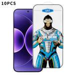 Xiaomi 17 Pro Max 10 st. HD-härdat glas Anti-fingeravtryck Antistatisk galvanisering Helskärmsskydd