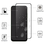 AGC Tempered Glass Film For Xiaomi Poco C85x 5G / Redmi A7 Pro 4G (171.56mm) / Redmi A7 Pro 5G Black Edge Full Glue Full Coverage Screen Protector