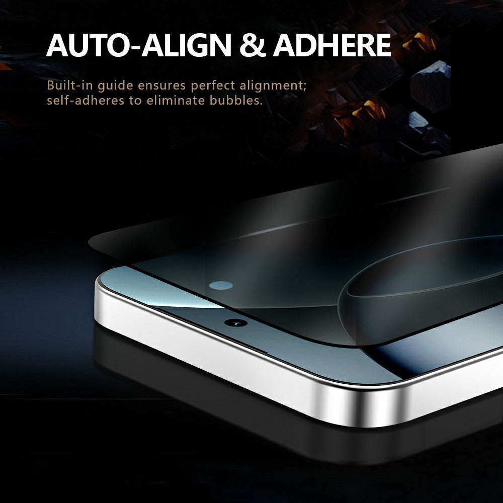 LEREACH For Xiaomi 15T Privacy Tempered Glass Screen Protector 28° Anti-spy Full Cover Film