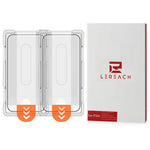 LEREACH 2Pcs For Xiaomi 15T Pro Tempered Glass Full Screen Protector Anti-Fingerprint Film with Dust-Free Installation Tool