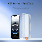 LEREACH For iPhone 17e / 16e Tempered Glass Full Screen Protector Anti-Fingerprint Film with Dust-Free Installation Tool