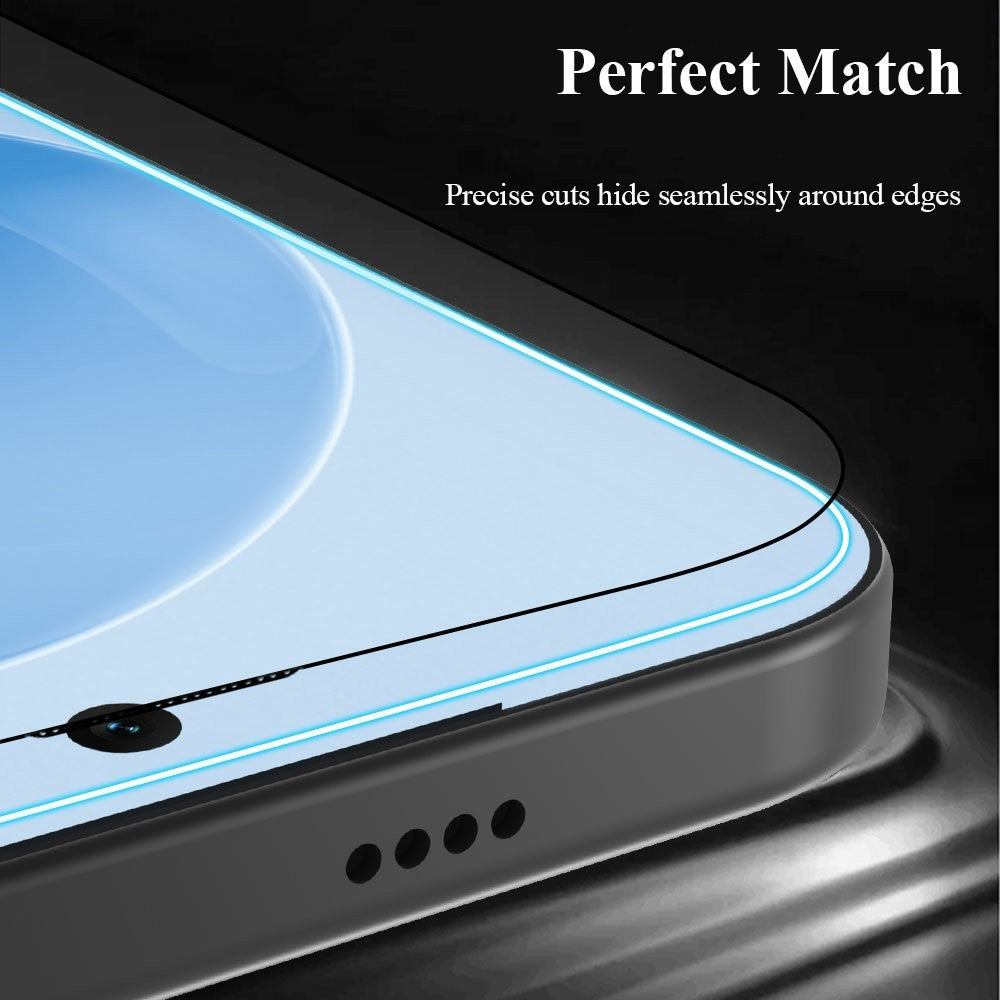 LEREACH For Xiaomi Poco F8 Pro 5G / Redmi K90 5G Tempered Glass Full Screen Protector Anti-Fingerprint Film with Dust-Free Installation Tool