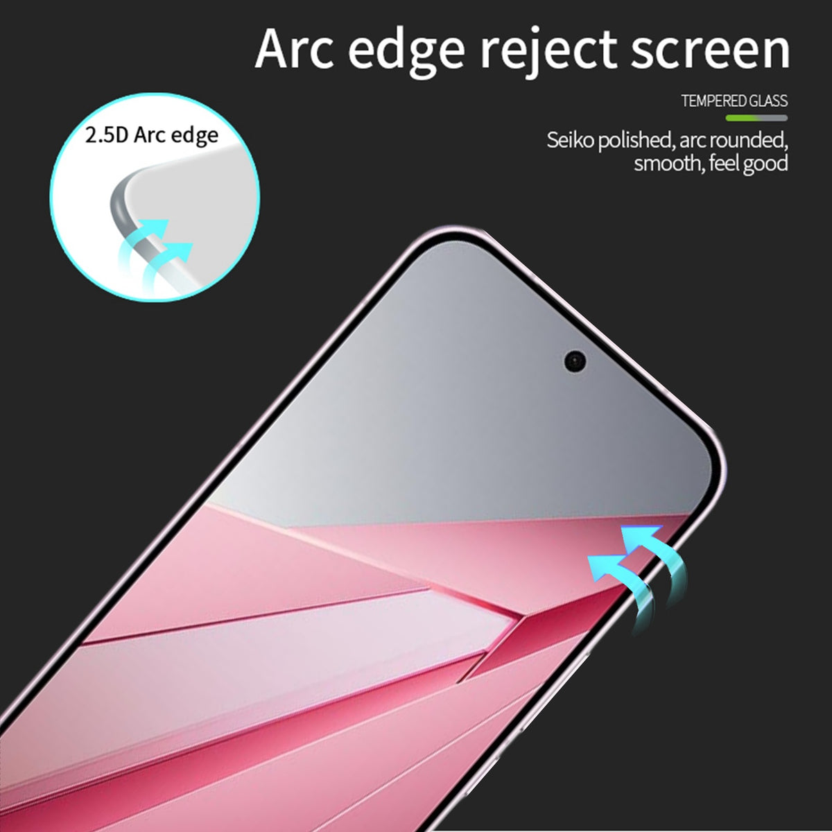 PINWUYO hærdet glasfilm til Oppo K15 Pro+ 5G, JK Series-2, 9H, fulddækkende skærmbeskyttelse