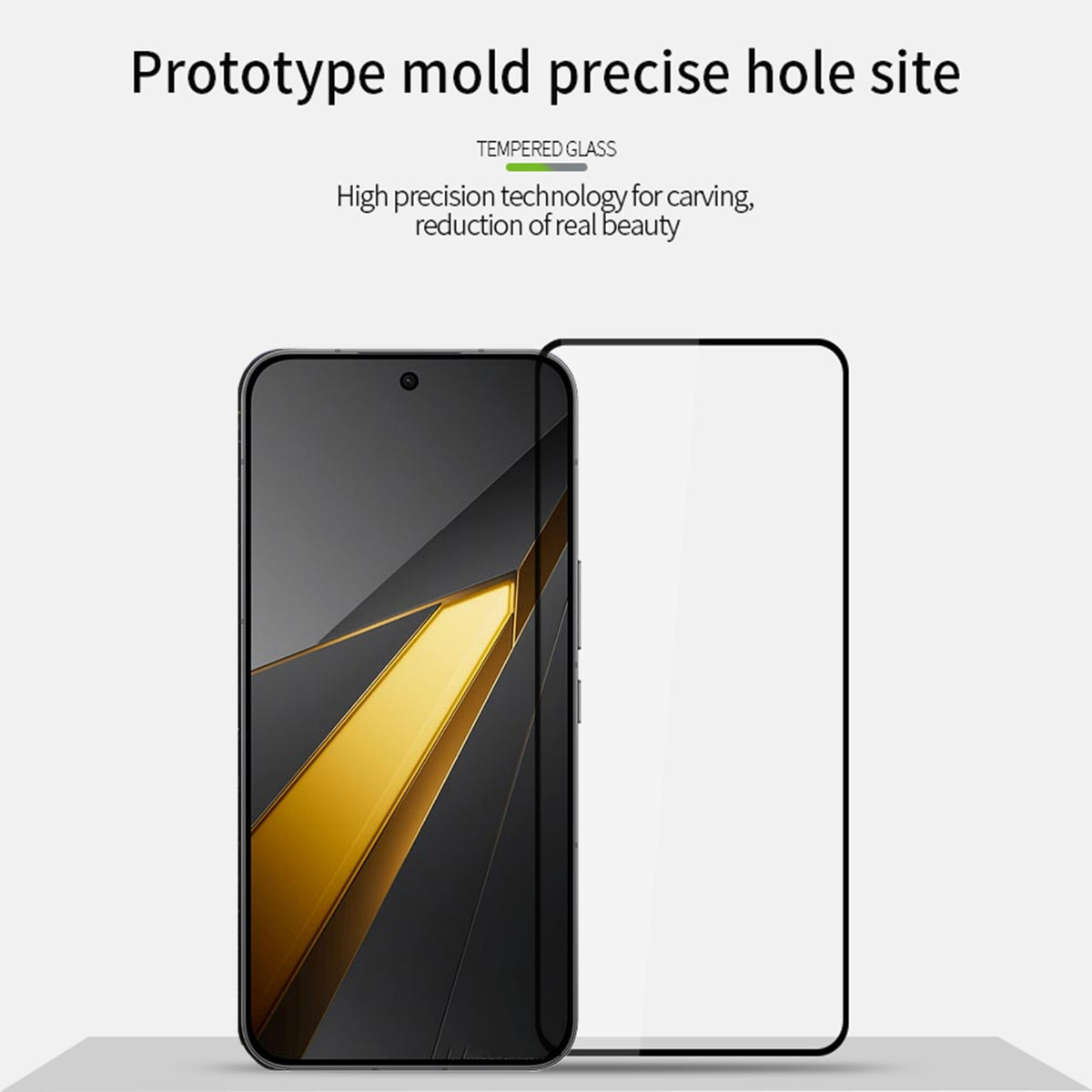 PINWUYO hærdet glasfilm til Oppo K15 Pro 5G, JK Series-2, 9H, fulddækkende skærmbeskyttelse