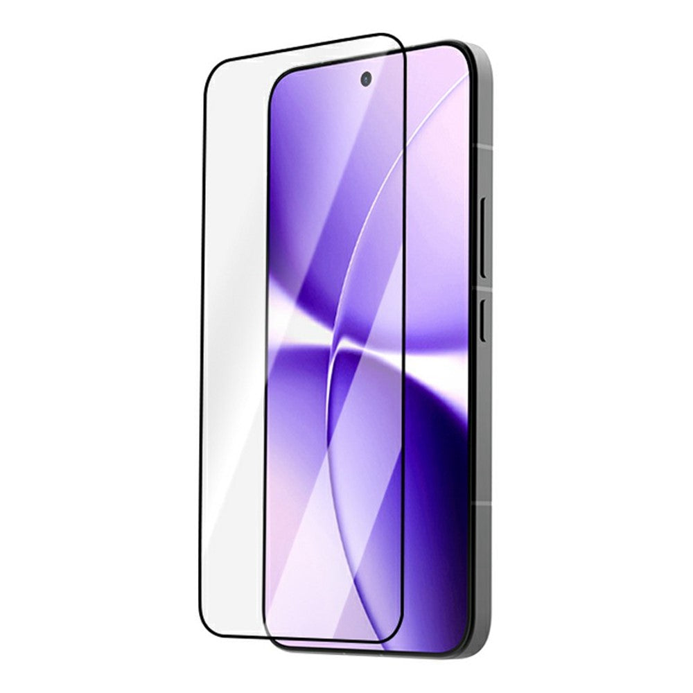 LEREACH 2 st. hærdet glas til Xiaomi Redmi Turbo 5 Max 5G, fuldskærmbeskyttelse med anti-fingeraftryksfilm og støvfri installationsværktøj