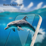 LEREACH For Honor Magic8 5G Tempered Glass Full Screen Protector Anti-Fingerprint Film with Dust-Free Installation Tool