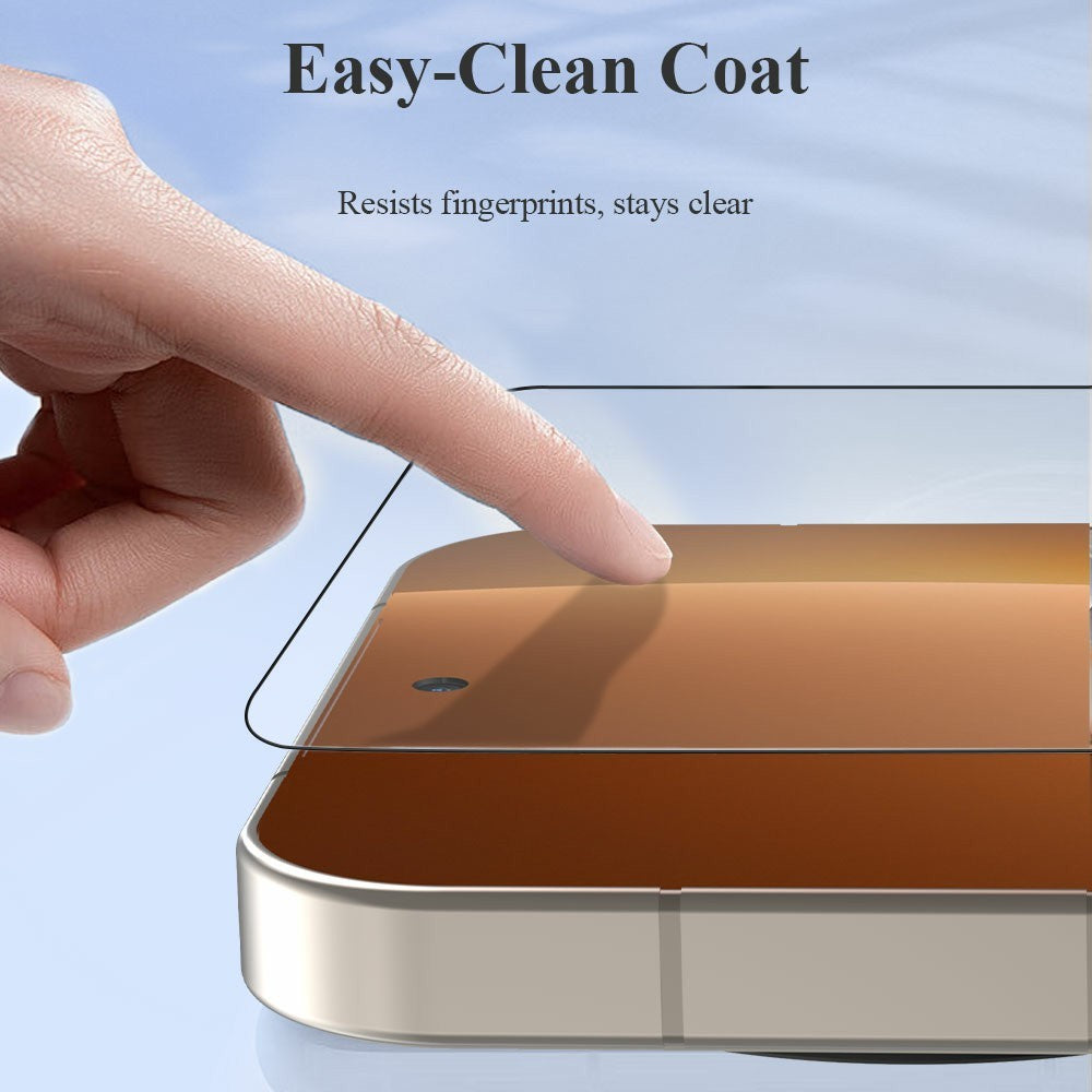 LEREACH 2Pcs For Honor Magic8 5G Tempered Glass Full Screen Protector Anti-Fingerprint Film with Dust-Free Installation Tool