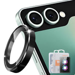 Hat Prince for Samsung Galaxy Z Flip8 Camera Lens Protector ENKAY HAT PRINCE Metal Ring Lens Film