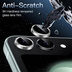 Hat Prince for Samsung Galaxy Z Flip8 Camera Lens Protector ENKAY HAT PRINCE Metal Ring Lens Film