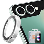 Hat Prince for Samsung Galaxy Z Flip8 Camera Lens Protector ENKAY HAT PRINCE Metal Ring Lens Film