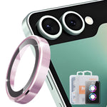 Hat Prince for Samsung Galaxy Z Flip8 Camera Lens Protector ENKAY HAT PRINCE Metal Ring Lens Film